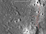 Apollo 16 traverse map